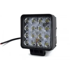 Foco de trabajo mini 16 Led 43W cuadrado