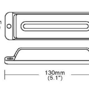 Luz estroboscópica 6 led