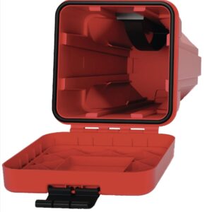 Cajón de extintor horizontal