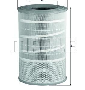 Filtro aire RVI-VOLVO Mahle LX2068