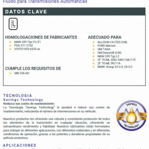 Aceite totalenergies FLUIDMATIC ATX 20L